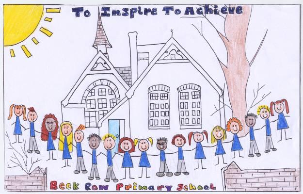 Pupil drawing of Beck Row Primary Academy